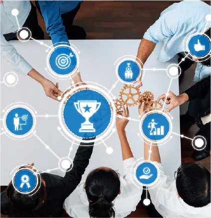 Woman grocery shopping